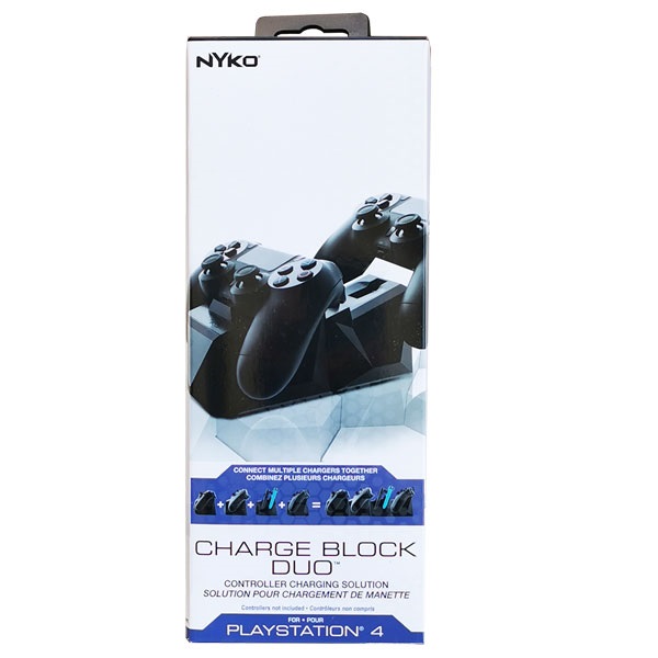 Cargador Doble Controles PS4 (Nyko)